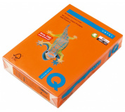 Barevný papír IQ COLORS OR43 A4 80g oranžová 500listů