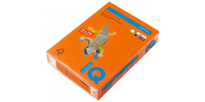 Barevný papír IQ COLORS OR43 A4 80g oranžová 500listů