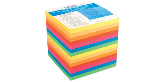 Kostka DONAU lepená 9x9 cm 700 listů barevná