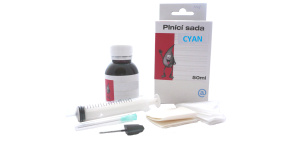 Plnící sada pro cartridge CANON CL-41, CL--51 CYAN (50ml)