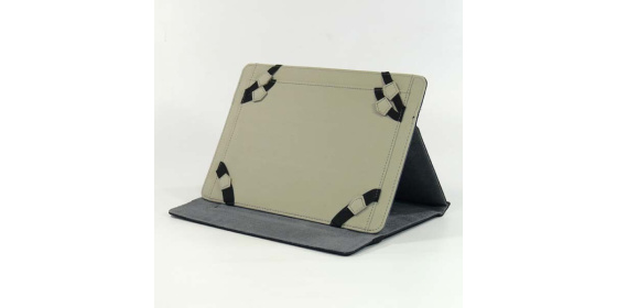 Obal na tablet 9.7" a 10.1", Scene, černý z polyester/mikro vlákna,