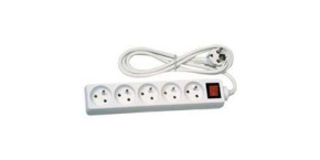 Prodlužovací kabel 10m 5 zásuvek s vypínačem 