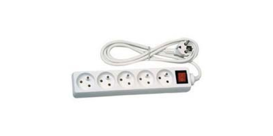 Prodlužovací kabel 10m 5 zásuvek s vypínačem 
