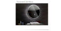Koupelnové zrcadlo kulaté Ø 80 cm LONDON  s LED podsvícením 