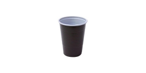  Kelímek 180ml hnědý 15ks 