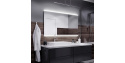 Koupelnové zrcadlo 177,5x115cm s LED podsvětlením BRASIL