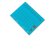 Rozlišovač A4 odstřihávací modrý 10ks