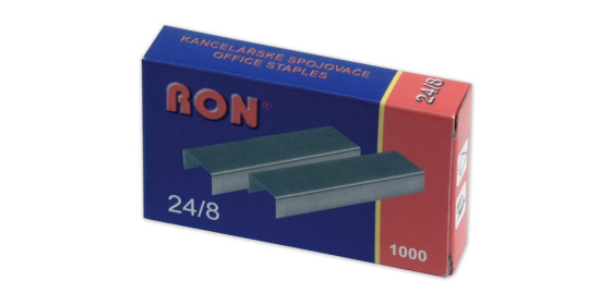 Drátky do sešívaček RON 24/8 1000ks