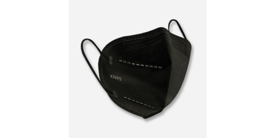 RESPIRÁTOR FFP2 / KN95 černý