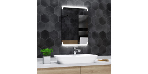 Koupelnové zrcadlo 60x80cm ASSEN s led podsvícením
