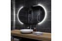Koupelnové zrcadlo s LED podsvětlením 120x70 cm BALTIMORE