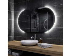 Koupelnové zrcadlo s LED podsvětlením 120x70 cm BALTIMORE