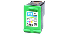 HP CB338 color, No. 351XL,  kompatibilní kazeta  CB338 , CB 338 , CB337 , CB 337