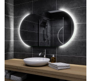 Koupelnové zrcadlo s LED podsvětlením 110x80 cm BALTIMORE