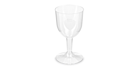  Kelímek 100ml krystal na víno 6ks 