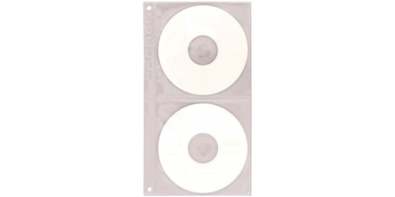 Obal na CD/DVD A4 2 řady 10ks