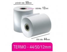 Pokladní kotouček TERMO 44/50/12mm