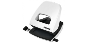 Děrovač Leitz New NeXXt WOW 5008 bílý  , děrovačka