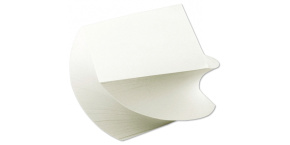 Kostka lepená Vrtule 8,5 x 8,5 cm bílá