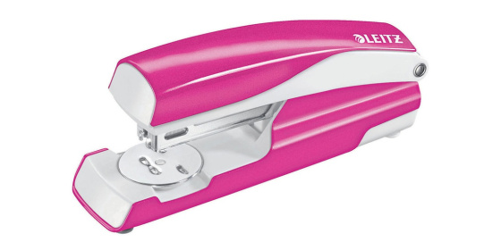 Sešívačka Leitz New NeXXt 5502 metalická růžová , sešívač