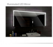 Koupelnové zrcadlo s LED podsvětlením 90x80cm SYDNEY