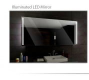 Koupelnové zrcadlo s LED osvětlením 80x60 cm PARIS