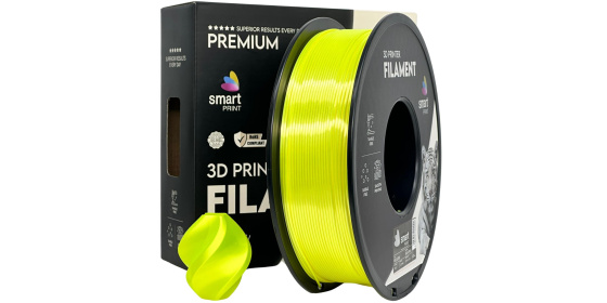Smart Print Filament SILK PLA žlutá 1.75mm 1kg