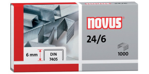 Drátky do sešívaček NOVUS 24/6 1000ks
