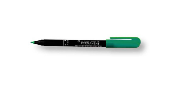 Popisovač 2846 zelený lihový Centropen