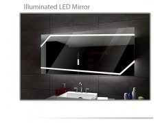 Koupelnové zrcadlo s LED podsvětlením 120x60 cm MIAMI