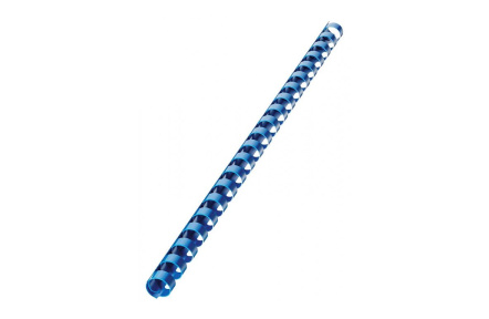 Plastový hřbet vázacíí pr.51mm 50ks modrá pro plastovou vazbu , kroužková vazba