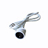 Prodlužovací síťový kabel 230V prodlužovací, CEE7 (vidlice) - zásuvka, 5m, VDE approved, bílá