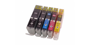 Sada Canon CLI551,PGI550, XL Black / Cyan / Magenta / Yellow + PGI550 XL Black MULTIPACK ,1x23ml+4x12ml