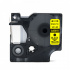 DYMO páska D1 45018 12mm x 7m černo/žlutá kompatibilní páska
