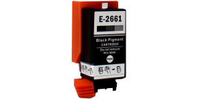 EPSON T2661 Black 10ml - C13T26614010 kompatibilní