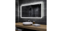 Koupelnové zrcadlo s LED osvětlením 80x75 cm ATLANTA ATYPICKÉ