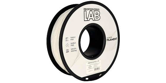 Professional Lab Filament TPU bílá 1.75mm 1kg