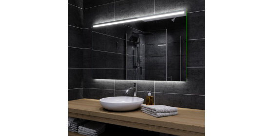 Koupelnové zrcadlo GIZA P s LED podsvícením 