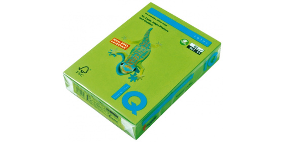 Barevný papír IQ COLORS MA42 A4 160g májově zelená 250listů