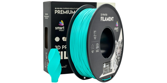 Smart Print Filament PLA Cyan 1.75mm 1kg