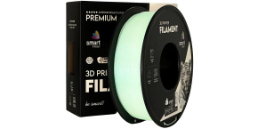 Smart Print Filament PLA bílá svítící 1.75mm 1kg