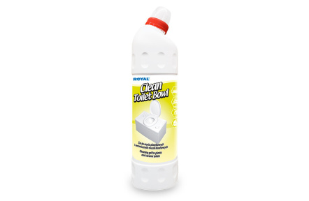 CLEAN TOILET BOWL 750ml gel na mytí plastových a keramických toaletních mís