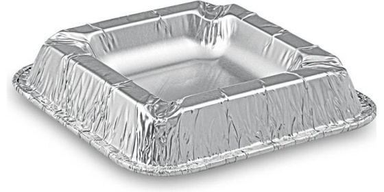 Popelník aluminiový 10ks