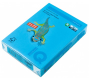 Barevný papír IQ COLORS AB48 A4 160g azurová 250listů