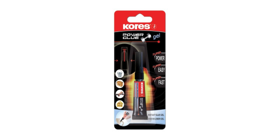 Vteřinové lepidlo Kores Power Glue 3g