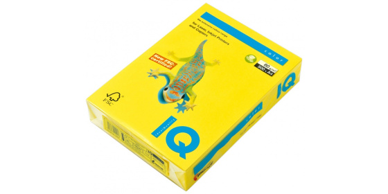 Barevný papír IQ COLOR A4 160GR CY39 kanárkově žlutá  250archů 