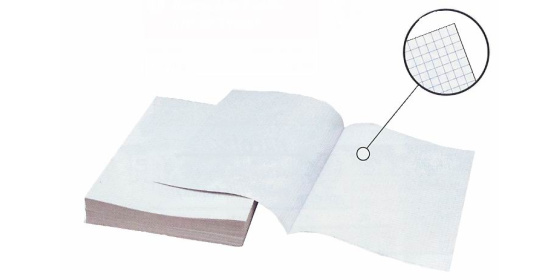 Papír kancelářský četverečkovaný A4 250dvojlistů