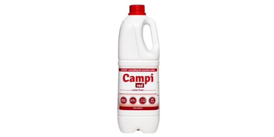 CAMPI RED 2L pro nádrže s čistou vodou pro splachování