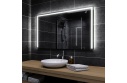 Koupelnové zrcadlo s LED podsvícením 140x90cm SYDNEY