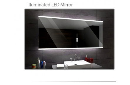Koupelnové zrcadlo s LED podsvětlením 80x60 cm BRASIL